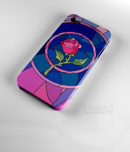Rose Stain Glass Beauty IPhone 4 4S 5 5S 6 6Plus &amp; Samsung Galaxy S4 S5 Case