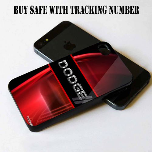 Dodge Srt Red Logo For iPhone 4 4S 5 5S 5C S4 Black Case Cover