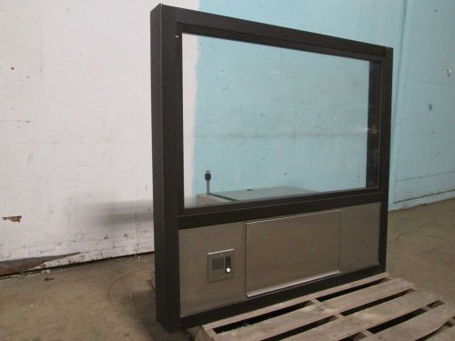 &#034;ready access&#034; h.d.commercial impact resistant security teller window w/intercom for sale