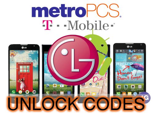 LG Unlock Code metroPCS LG Optimus L70 MS323 Metro Pcs LGMS323 Fast Service