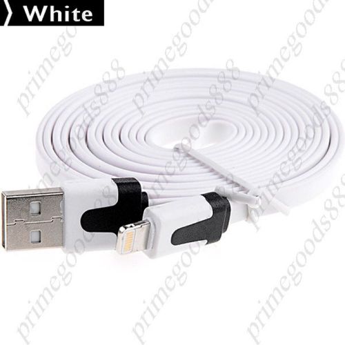 1.9M USB 2.0 Male to 8 pin Lightning Adapter Cable 8pin Charger Cord White
