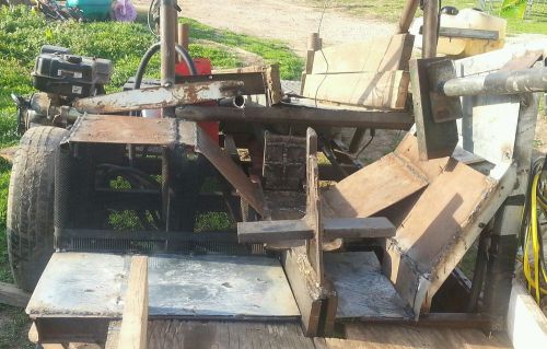 Home built firewood processor . no more bending over cutting firewood ! for sale