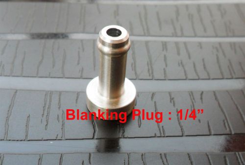 1/4 (6mm) aluminium blanking plug bung silicone hose  end cap light  weight - us for sale