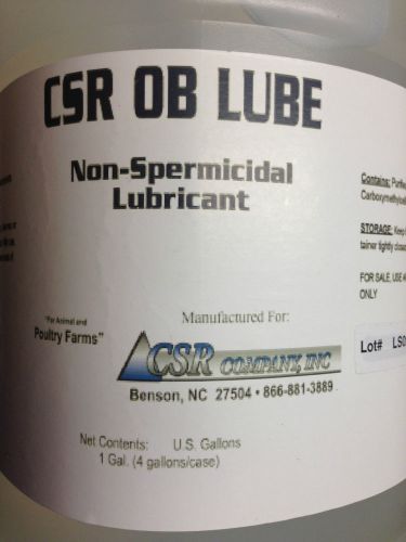 CSR OB Lube Non-Spermicidal Lubricant FREE SHIPPING