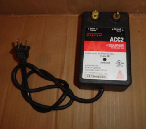 ZAREBA ACC2 ELECTRIC FENCE CONTROLLER RATED FOR 2 MI. FENCE
