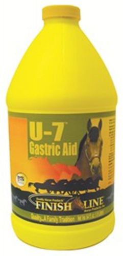 U-7 gastric aid liquid digestive health safe for foals equine horse 128 oz for sale