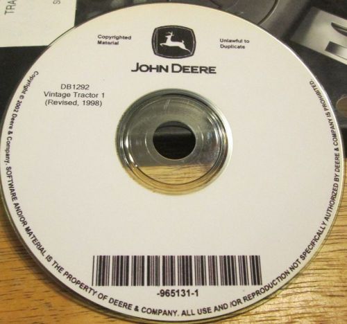 John Deere DB 1292, Vintage Tractor I, CD