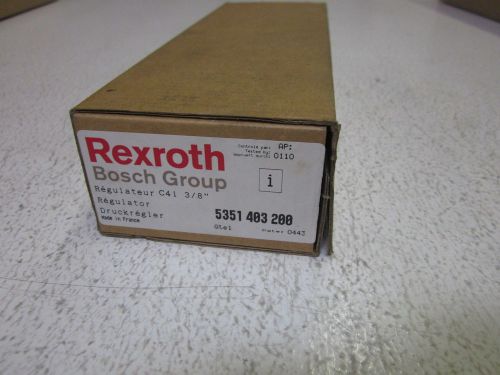 REXROTH 5351 403 200 REGULATOR 3/8&#034; *NEW IN A BOX*