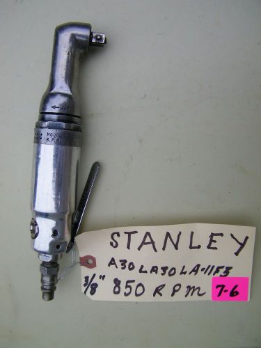 STANLEY PNEUMATIC NUTRUNNER-A30LA30LA-11F3, 850 RPM, 3/8&#034;