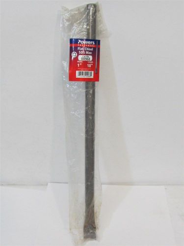 Powers fasteners 00968, 1&#034; x 18&#034;, sds max, flat chisel for sale