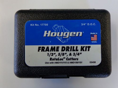 Hougen 17700 rotaloc frame drill kit for sale