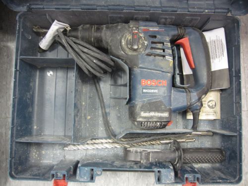 Bosch 1 1/8&#034; sds-plus rotary hammer drill rh328vc, bits &amp; case *free shipping* for sale