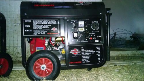 Hdg9000er 15hp generator for sale
