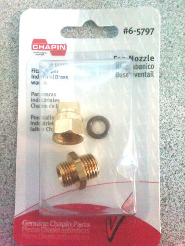 Chapin #6-5797 brass 1/2 gpm spray nozzle for sale