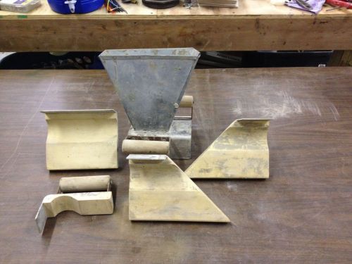 Lot of 5 Pool Coping Forming Tools