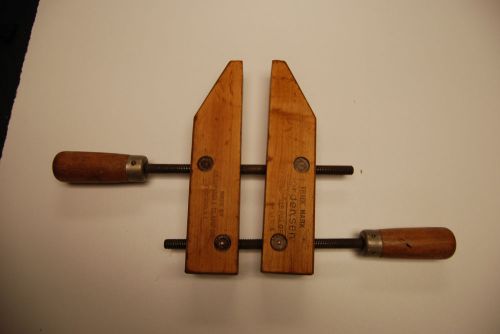 Set of six jorgenson # 0 wooden hand screws for sale