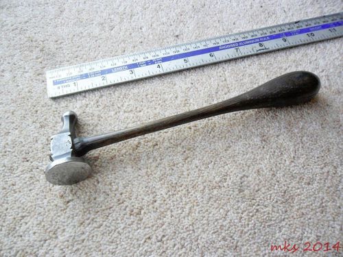 Vintage Nice Repousse Jewellers Silversmiths Hammer by ***GONIOT-TISSOT Old Tool