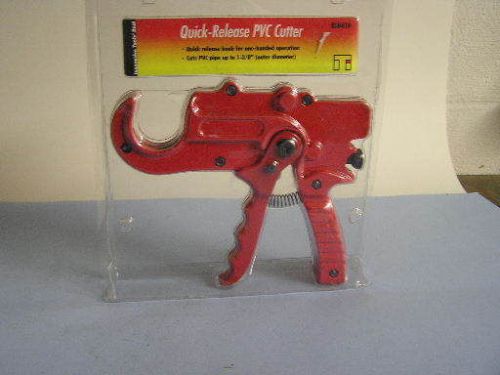 Innovative Tools quick release pvc pipe cutter---ELB410--NIP