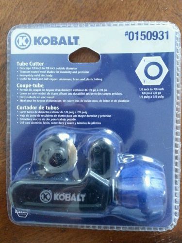 New - kobalt 1/8-in to 7/8-in copper tube cutter - 150931 for sale