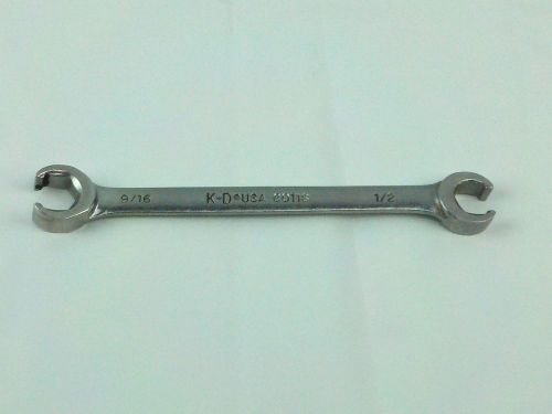 Nice K-D 60118 Flare Nut Wrench 1/2,9/16