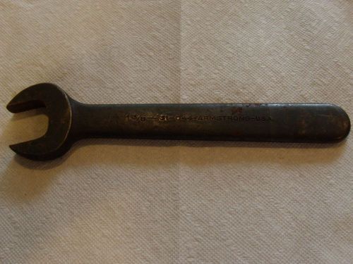 Armstrong 31-044 1-3/8&#034; open end industrial engineers wrench 11-3/4&#034; oal for sale
