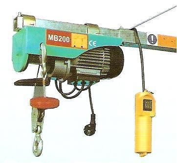 W&amp;J Scaffold Electric Hoist 300/150kg - NEW VAT Incl. (Swing Arm Not Included)