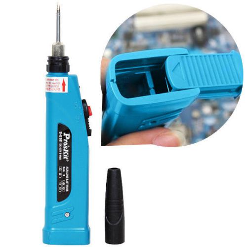 Portable si-b161 solder iron battery operated 9w 4.5v soldering iron for sale