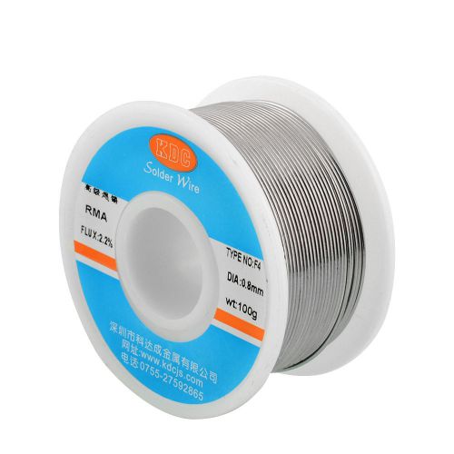 1 Roll Reel 60/40 100g 0.8mm Slim Tin Lead Core Wire Solder for Electrical