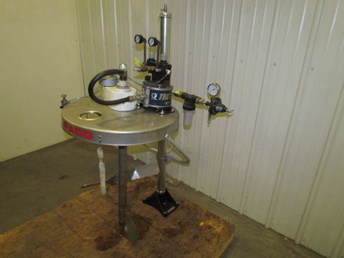 Graco back-geared air pneumatic siphon agitator 233-501 308 triton ss drum pump for sale