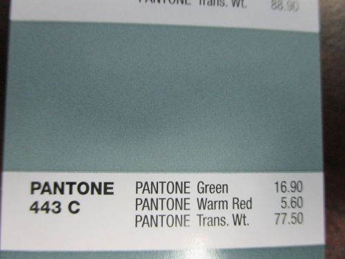 Powder Paint - PMS 443 Gray - Smooth Semi-gloss ( Pantone Matching System # 443)