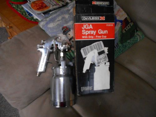 Devilbiss jga spray gun with drip free cup for sale