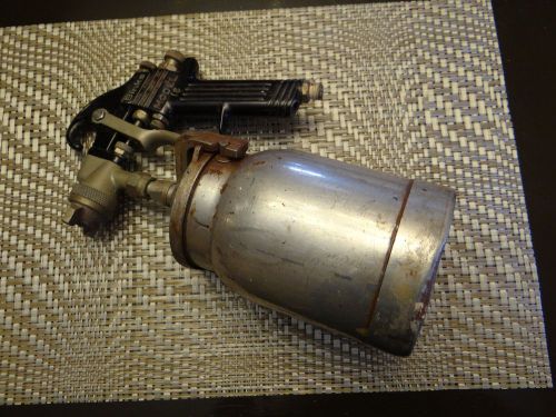 Vintage Industrial Binks Model 18 Spray Gun Paint Sprayer Air Pneumatic with Cup