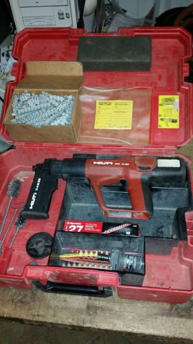 Hilti dx a40 powder actuated .27 cal concrete nailer nail gun &amp; x-am32 magazine for sale