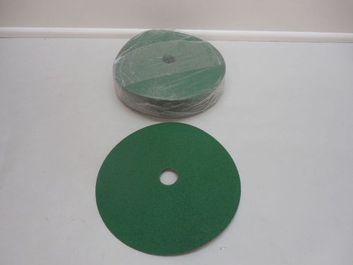 25 norton 7&#034; x 7/8&#034; x 60 grit ceramic aluminal fibre sanding disc f226 for sale