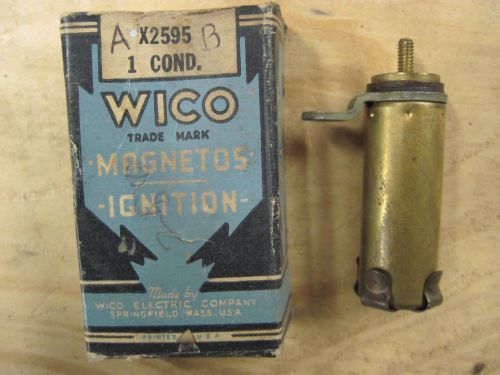 Vintage Wico X2595 Ignition Condenser