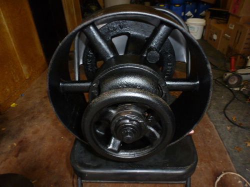 Engine Clutch Pulley Hit &amp; Miss Engine. Edgemont Machine Co. Bolt on type.