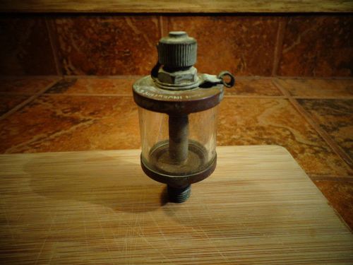vintage AMERICAN INJECTOR CO...BRASS hit &amp; miss ENGINE OILER !!