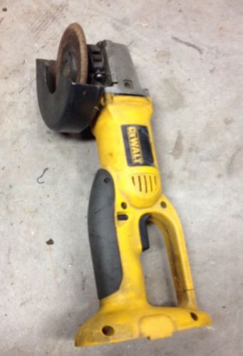 Dewalt 18v angle grinder battery cordlees cut off tool fab shop machinist welder for sale