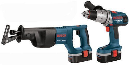 Bosch cpk20-18 18-volt ni-cad cordless 2-tool combo kit for sale