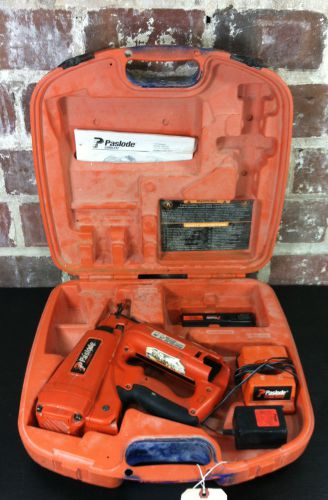 Paslode cordless 16 gauge angled finish nailer f-16 part no. 900600 model im250a for sale