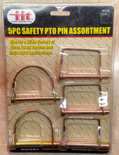 Illinois Industrial Tools 5-Piece Safety Pin Assortment