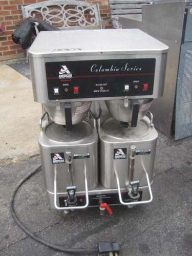 American metal ware coffee brewer with twin shuttles for sale