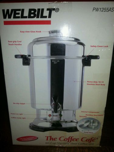 Welbilt 60 cup stainless coffee urn