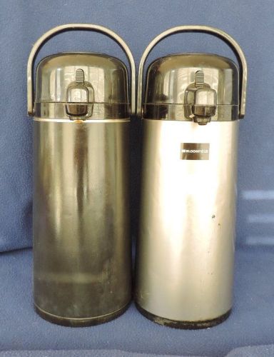 Airpot Thermal Glass Lined Pump Pot Two (2)