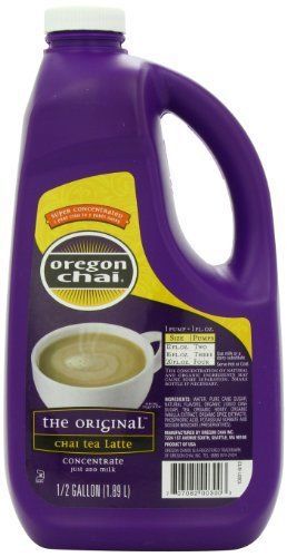 Oregon Chai Original Chai Tea Latte Concentrate  64 Ounce Jug