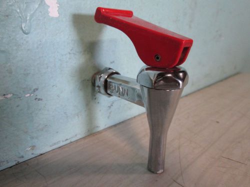Genuine &#034;bunn/bunn-o-matic&#034; hot water &#034;l&#034;-spout faucet for coffee brewers for sale