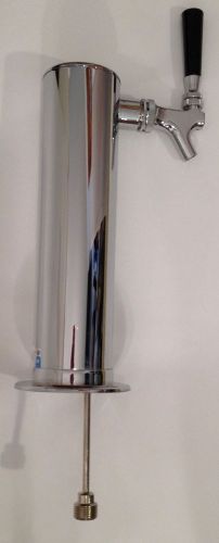TapRite Single Faucet Head Draft Tower D4743T/D4743TK 3&#034;diameter polished chrome