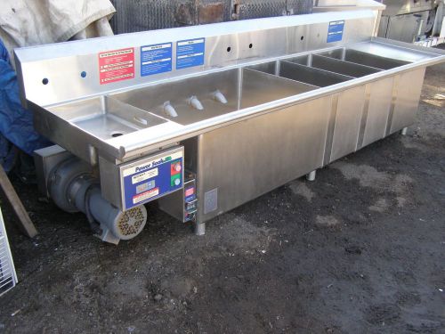 Metcraft Powersoak Sink Model  2Y-220-HT