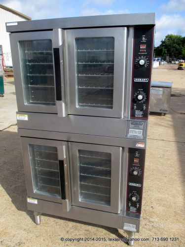 HOBART HGC5 GAS DOUBLE STACK CONVECTION OVEN