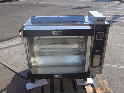 Bki double revolving electric rotisserie model # dr-34 used very good condition for sale